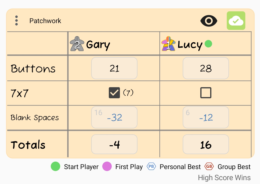 Checkbox screenshot